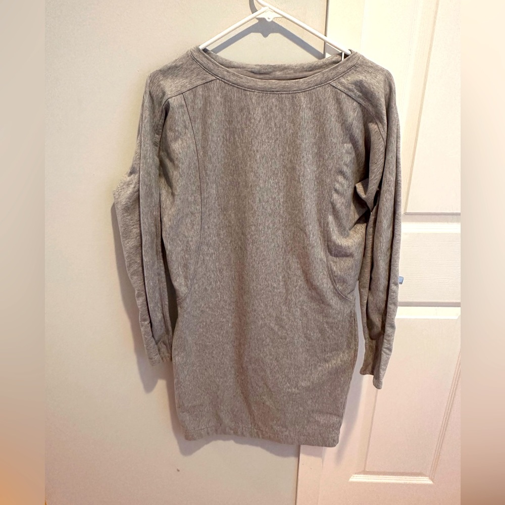 Athleta Long Sleeve Sweatshirt Dress, size S